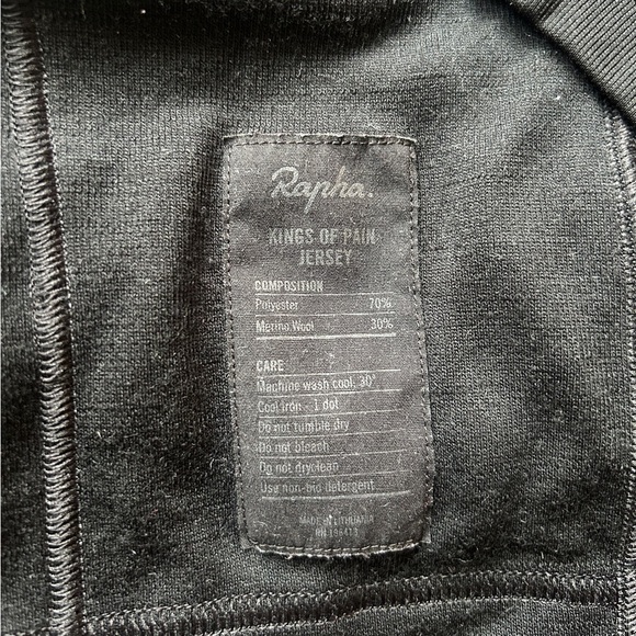 Rapha King of Pain Jersey Men’s Cycling Jersey ~ size medium - Picture 3 of 11